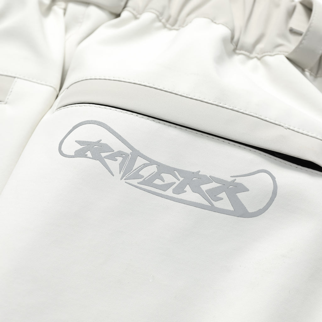 WHITE SNOWPANT 3L