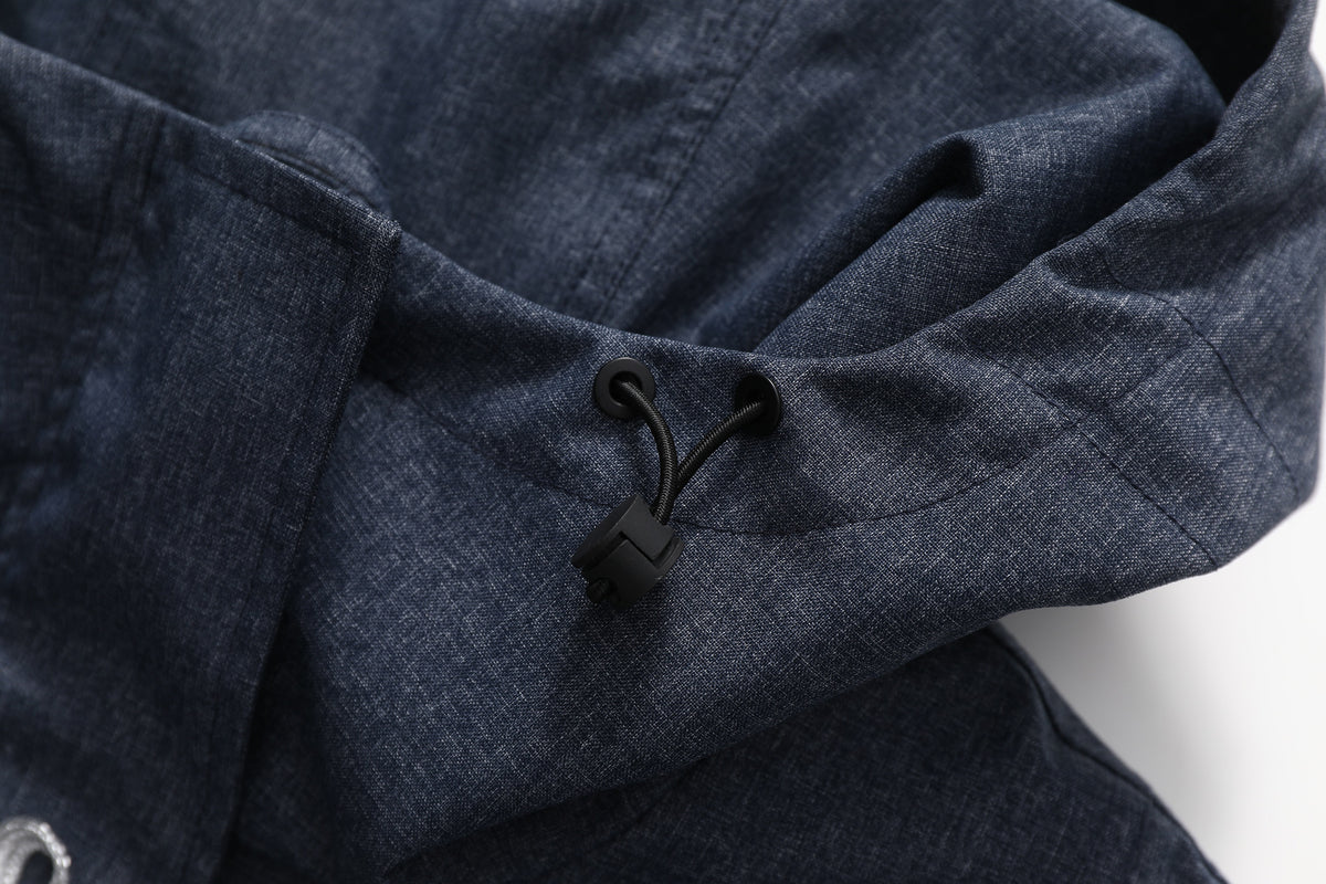 unc tang jacket — Oriental Hood adjustment