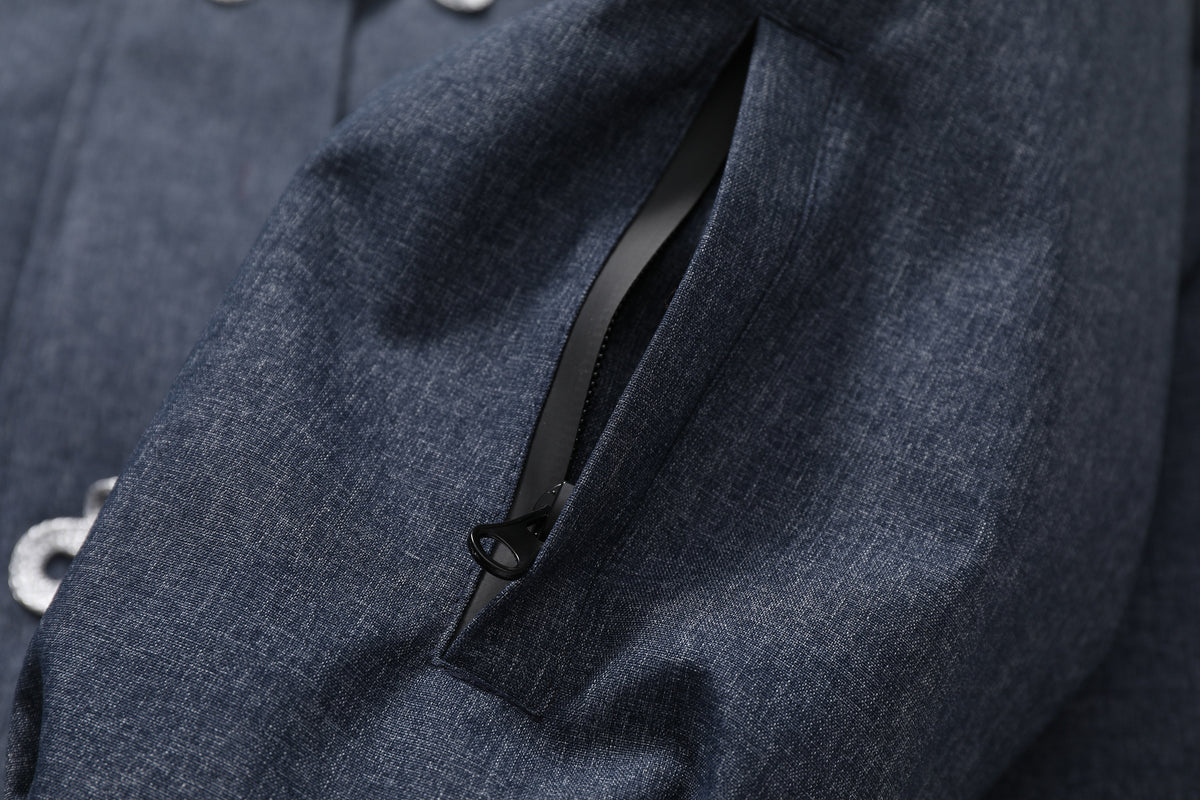 unc tang jacket — Oriental Pocket Zipper